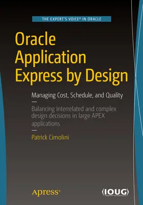 Cimolini | Oracle Application Express by Design | E-Book | sack.de
