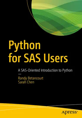 Betancourt / Chen |  Python for SAS Users | eBook | Sack Fachmedien