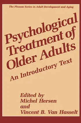 Hersen / Van Hasselt |  Psychological Treatment of Older Adults | eBook | Sack Fachmedien