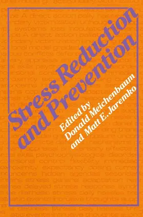 Meichenbaum / Jaremko |  Stress Reduction and Prevention | Buch |  Sack Fachmedien