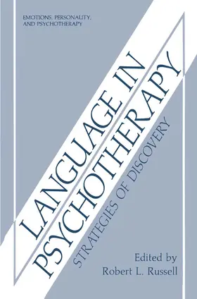 Russell |  Language in Psychotherapy | Buch |  Sack Fachmedien
