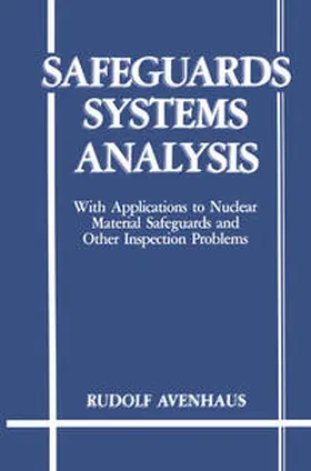 Avenhaus | Safeguards Systems Analysis | E-Book | www2.sack.de