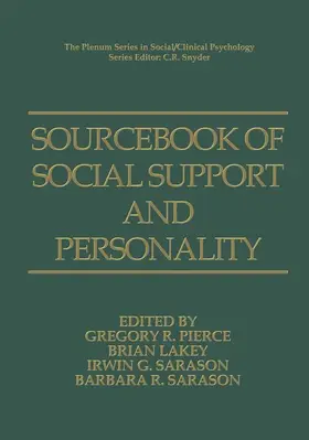 Pierce / Lakey / Sarason |  Sourcebook of Social Support and Personality | Buch |  Sack Fachmedien