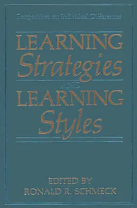 Schmeck |  Learning Strategies and Learning Styles | eBook | Sack Fachmedien