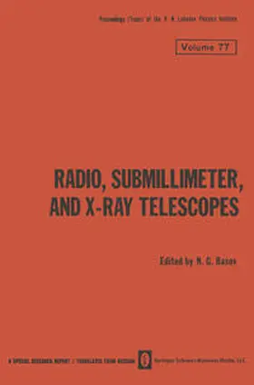 Basov |  Radio, Submillimeter, and X-Ray Telescopes | eBook | Sack Fachmedien