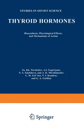 Turakulov |  Thyroid Hormones | Buch |  Sack Fachmedien