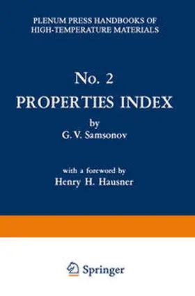 Samsonov |  Properties Index | Buch |  Sack Fachmedien