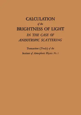 Atroshenko |  Calculation of the Brightness of Light | Buch |  Sack Fachmedien