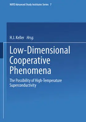 Keller |  Low-Dimensional Cooperative Phenomena | eBook | Sack Fachmedien