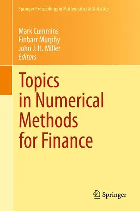 Cummins / Miller / Murphy |  Topics in Numerical Methods for Finance | Buch |  Sack Fachmedien