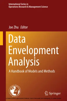 Zhu |  Data Envelopment Analysis | eBook | Sack Fachmedien