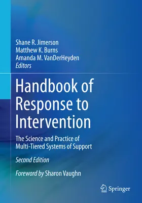 Jimerson / Burns / VanDerHeyden | Handbook of Response to Intervention | E-Book | sack.de