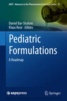 Bar-Shalom / Rose | Pediatric Formulations | E-Book | sack.de