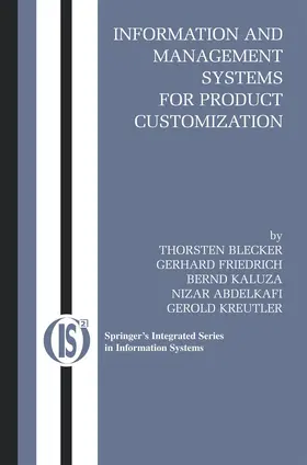 Blecker / Friedrich / Kreutler |  Information and Management Systems for Product Customization | Buch |  Sack Fachmedien