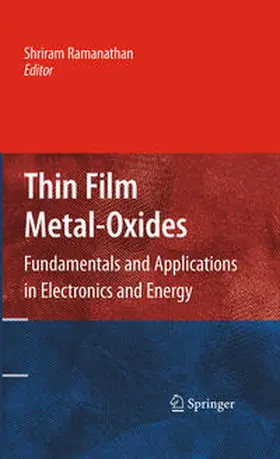 Ramanathan |  Thin Film Metal-Oxides | Buch |  Sack Fachmedien