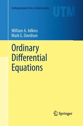 Davidson / Adkins |  Ordinary Differential Equations | Buch |  Sack Fachmedien