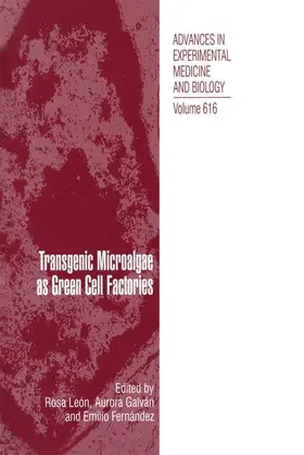 León / Fernández / Galván Cejudo |  Transgenic Microalgae as Green Cell Factories | Buch |  Sack Fachmedien