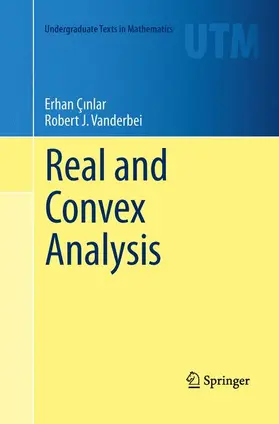 Vanderbei / Çinlar / Çinlar |  Real and Convex Analysis | Buch |  Sack Fachmedien