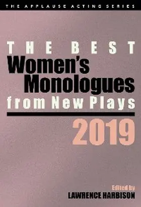 Harbison |  Best Women's Monologues from New Plays, 2019 | eBook | Sack Fachmedien