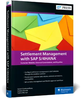 Chattopadhyay / Chanda / Bhunya |  Settlement Management with SAP S/4HANA | Buch |  Sack Fachmedien