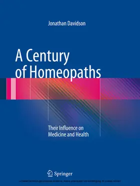 Davidson |  A Century of Homeopaths | eBook | Sack Fachmedien