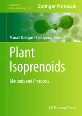 Rodríguez-Concepción |  Plant Isoprenoids | eBook | Sack Fachmedien