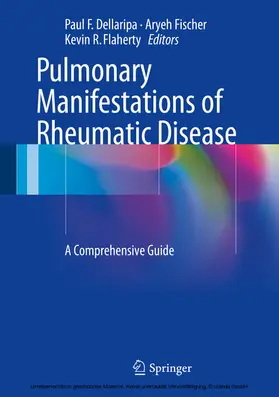 Dellaripa / Fischer / Flaherty | Pulmonary Manifestations of Rheumatic Disease | E-Book | sack.de