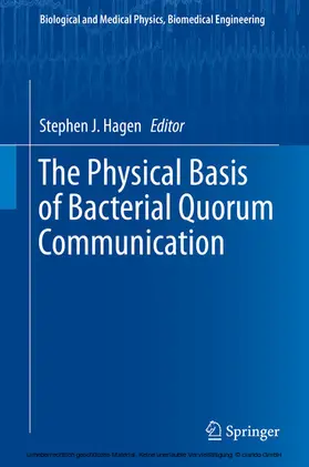 Hagen | The Physical Basis of Bacterial Quorum Communication | E-Book | sack.de