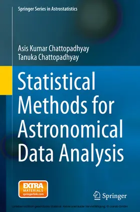Chattopadhyay |  Statistical Methods for Astronomical Data Analysis | eBook | Sack Fachmedien