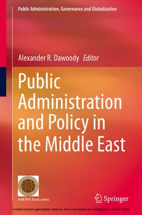 Dawoody |  Public Administration and Policy in the Middle East | eBook | Sack Fachmedien