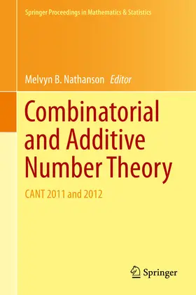 Nathanson |  Combinatorial and Additive Number Theory | eBook | Sack Fachmedien