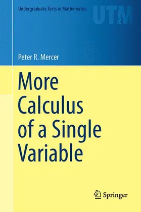 Mercer |  More Calculus of a Single Variable | Buch |  Sack Fachmedien