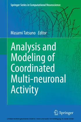 Tatsuno |  Analysis and Modeling of Coordinated Multi-neuronal Activity | eBook | Sack Fachmedien
