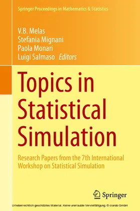 Melas / Mignani / Monari | Topics in Statistical Simulation | E-Book | sack.de