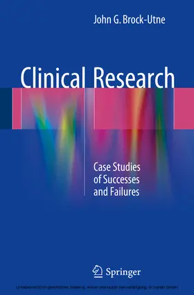 Brock-Utne |  Clinical Research | eBook | Sack Fachmedien