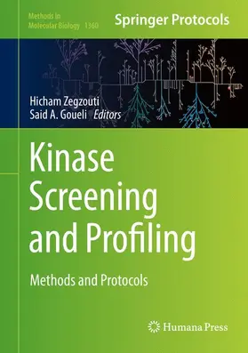 Goueli / Zegzouti |  Kinase Screening and Profiling | Buch |  Sack Fachmedien