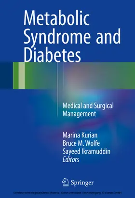 Kurian / Wolfe / Ikramuddin |  Metabolic Syndrome and Diabetes | eBook | Sack Fachmedien