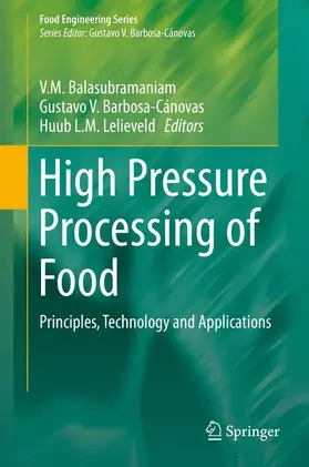 Balasubramaniam / Lelieveld / Barbosa-Cánovas |  High Pressure Processing of Food | Buch |  Sack Fachmedien