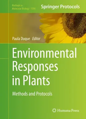 Duque |  Environmental Responses in Plants | Buch |  Sack Fachmedien