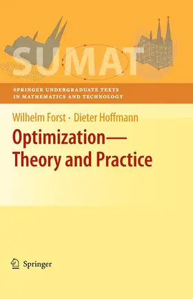 Hoffmann / Forst |  Optimization-Theory and Practice | Buch |  Sack Fachmedien
