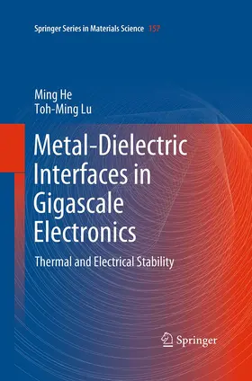 Lu / He |  Metal-Dielectric Interfaces in Gigascale Electronics | Buch |  Sack Fachmedien