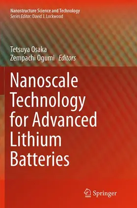 Ogumi / Osaka |  Nanoscale Technology for Advanced Lithium Batteries | Buch |  Sack Fachmedien