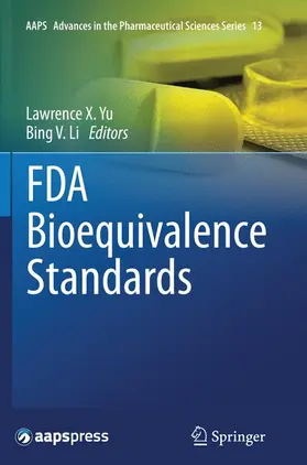 Yu / Li |  FDA Bioequivalence Standards | Buch |  Sack Fachmedien