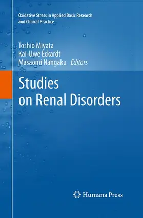 Miyata / Nangaku / Eckardt |  Studies on Renal Disorders | Buch |  Sack Fachmedien