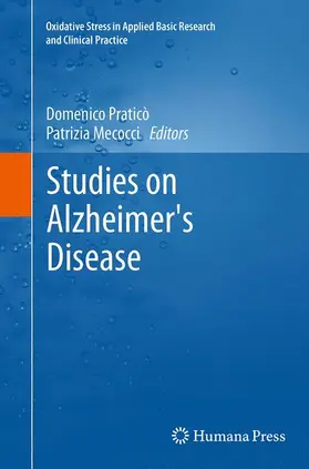 Pratic? / Mecocci |  Studies on Alzheimer's Disease | Buch |  Sack Fachmedien