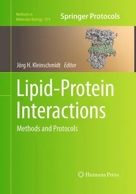 Kleinschmidt |  Lipid-Protein Interactions | Buch |  Sack Fachmedien