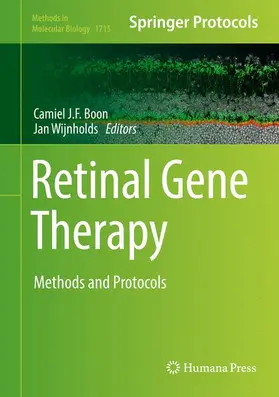 Wijnholds / Boon |  Retinal Gene Therapy | Buch |  Sack Fachmedien