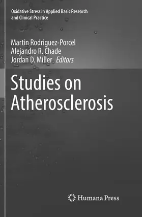 Rodriguez-Porcel / Miller / Chade |  Studies on Atherosclerosis | Buch |  Sack Fachmedien