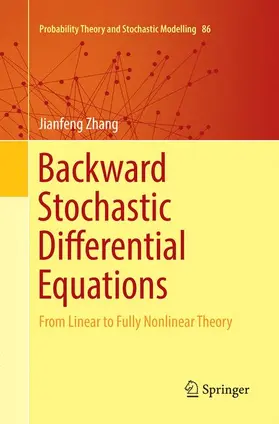 Zhang |  Backward Stochastic Differential Equations | Buch |  Sack Fachmedien