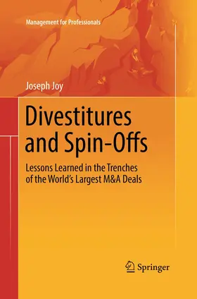 Joy |  Divestitures and Spin-Offs | Buch |  Sack Fachmedien